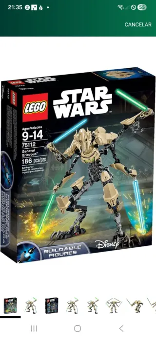 LEGO Star Wars General Grievous 75112