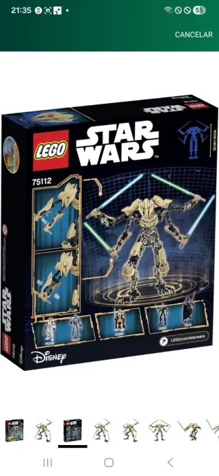 LEGO Star Wars General Grievous 75112
