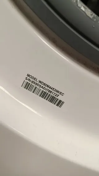 Lavadora secadora Samsung 8kg Ecobubble Smart inve