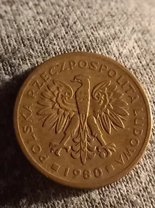 Moneta Polonia 2 Zlote 1980