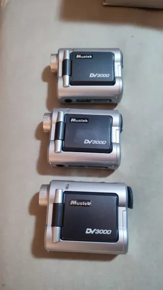 3 Cámaras Digitales Mustek DV3000