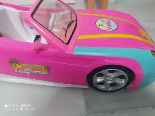 Nancy un día en california.Coche Nancy con Muñeca