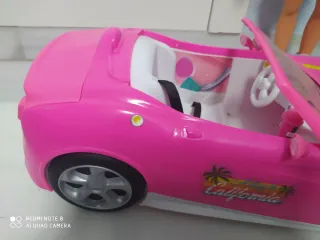 Nancy un día en california.Coche Nancy con Muñeca