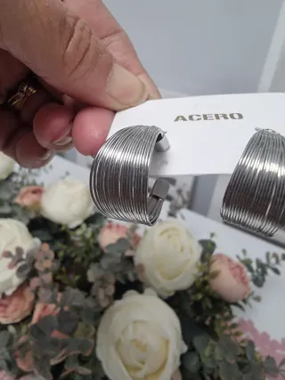 Pendientes Aro Acero