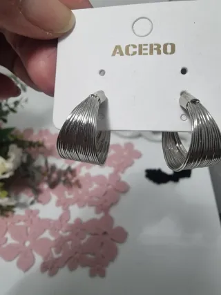 Pendientes Aro Acero