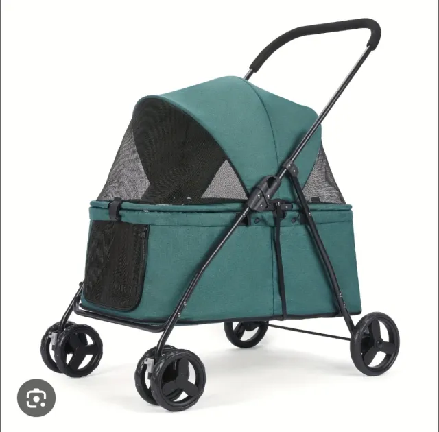 Carrinho Dobrável para Cães Novo Até 20kg