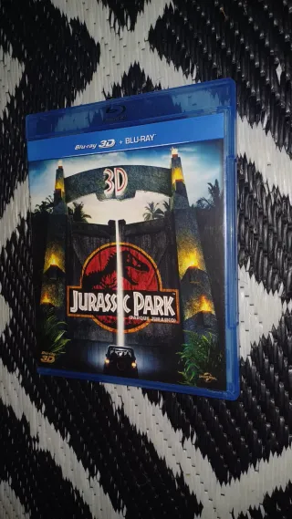 JURASSIC PARK BLU-RAY + 3D  LENTICULAR DESCATALGAD