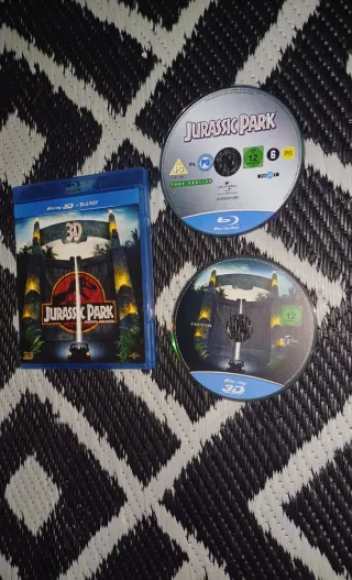 JURASSIC PARK BLU-RAY + 3D  LENTICULAR DESCATALGAD