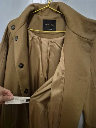 Abrigo marrón elegante