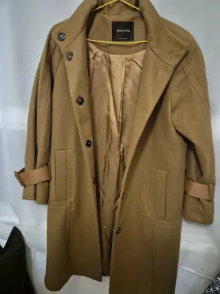 Abrigo marrón elegante