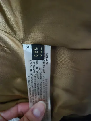 Abrigo marrón elegante