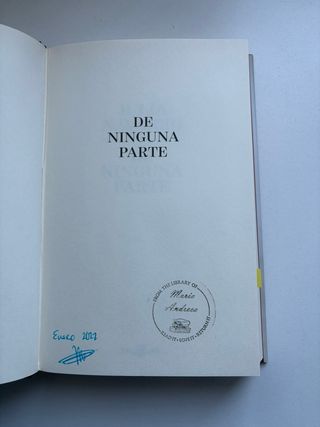 De ninguna parte