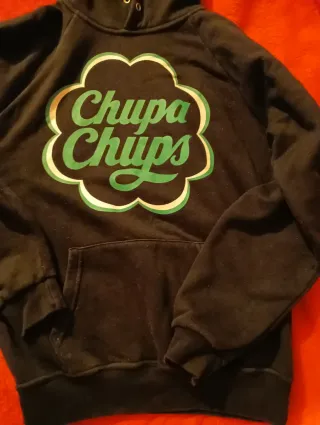 Sudadera Chupa Chups Negra