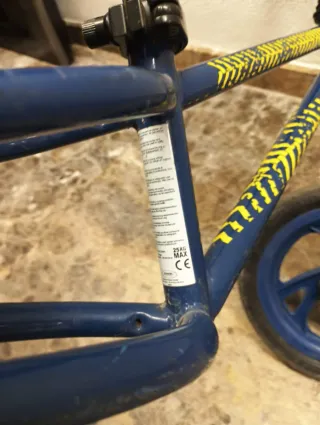 Bicicleta sin pedales para niños