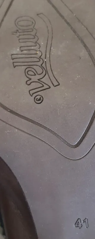 Scarpe Velluto Marrone Taglia 41