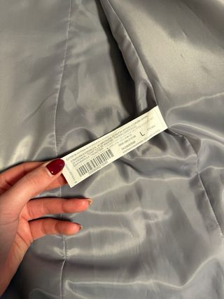 Blazer Raya Diplomática Gris Talla L