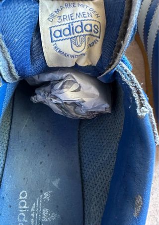 Adidas Rekord Sneakers Vintage Blu