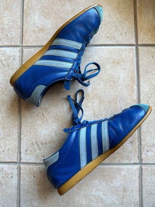 Adidas Rekord Sneakers Vintage Blu