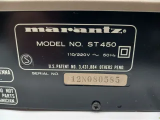Marantz ST450 AM/FM Stereo Tuner