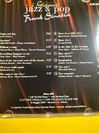 CD di Frank Sinatra e Ella Fitzgerald