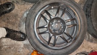 Llantas 15 4x100 con neumáticos 80%