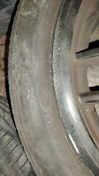 Llantas 15 4x100 con neumáticos 80%