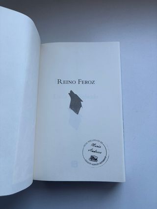 Reino feroz / A Fierce Kingdom (Spanish Edition)