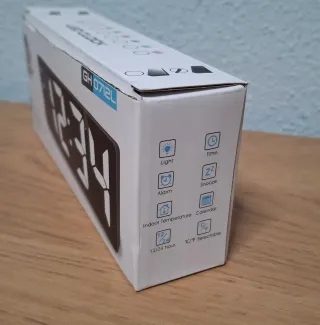 2 Despertadores LED GH 0712L