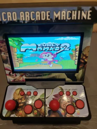 Mini consola Arcade Machine. 300 juegos. 2 jugador