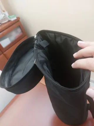 Bolsa porta objetos negra