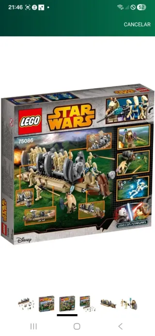LEGO Star Wars 75086 Battle Droid Troop Carrier