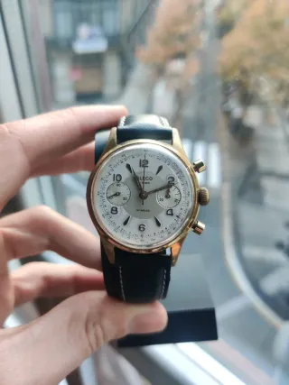 Cronógrafo Landeron 149 Oro Negro