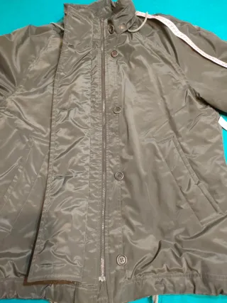 Cazadora verde botella