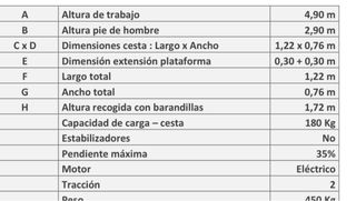 Plataforma Elevadora BRAVI