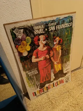 Cartel Película El Aprendiz de Clown