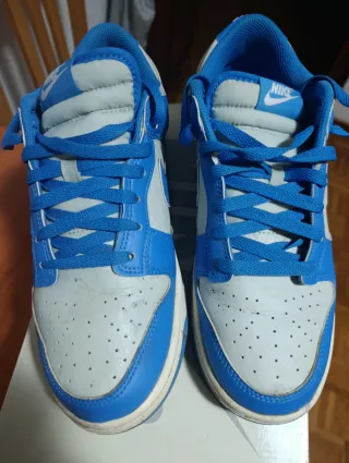 Nike Dunk Low Retro Zapatillas Azul Blanco