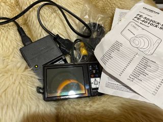 Cámara Digital Olympus X-930 Roja