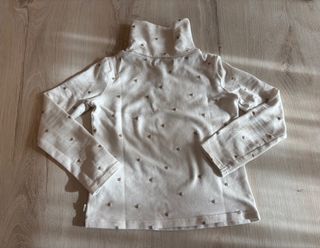 Maglietta Okaïdi bambina 5 anni (110 cm) pois oro