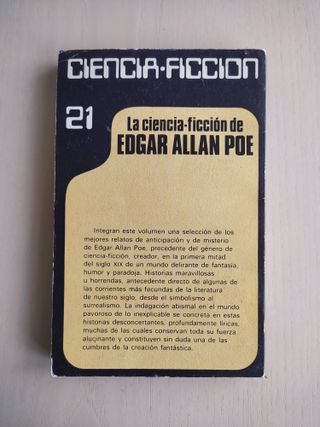 LIBRO LA CIENCIA-FICCIÓN DE EDGAR ALLAN POE