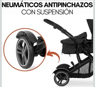 Carrito Hauck Duett 4 gemelar o hermanos