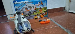 Playmobil Helicóptero Médico Caja Nuevo