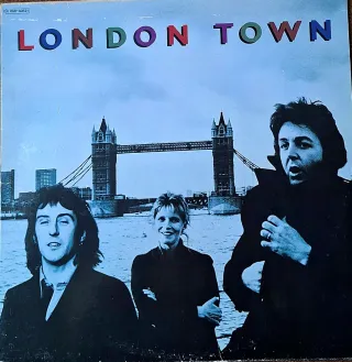Vinilo Wings London Town