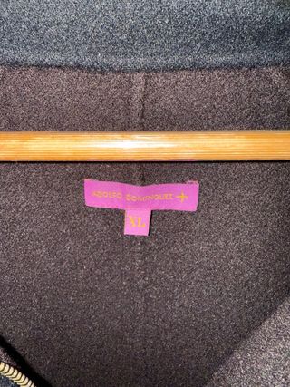 Abrigo Adolfo Dominguez Negro