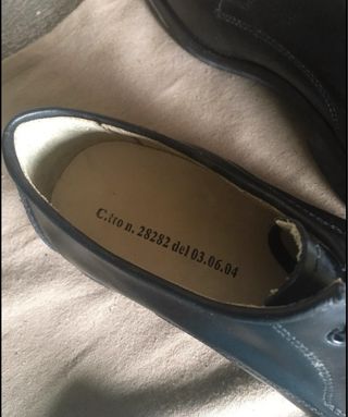 Scarpe Davos Pelle N.39 Nere