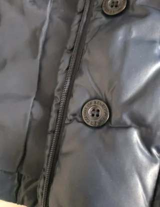 Piumino bambina blu taglia 7 anni