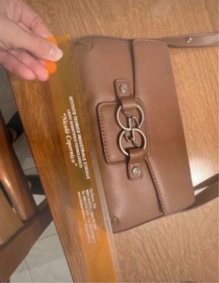 Borsa a spalla/tracolla donna cammello