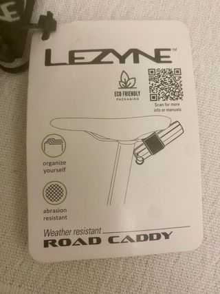 Bolsa sillín Lezyne Road Caddy nueva con etiquetas