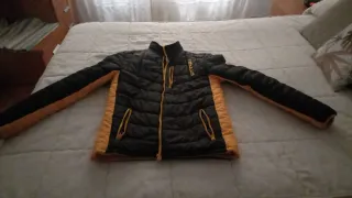 Cazadora Nebulus Negra y Naranja