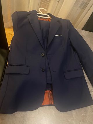 Traje niño azul talla 10 años