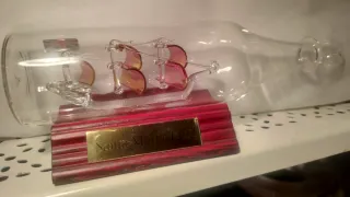 PINTA, NINAe S. MARIA 3 Caravelle in Bottiglia